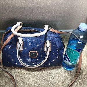 Sapphire blue/ navy guess crossbody